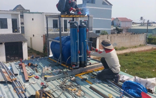Thi công lọc nước cho trường học, bệnh viện, công ty xí nghiệp